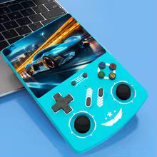 R40XX Retro Handheld Game Console Open-Source Built-in WIFI 1024*768 4.2 Inch IPS Screen Pocket Video Movie Player Boy's Gift