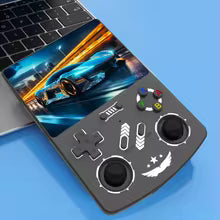 R40XX Retro Handheld Game Console Open-Source Built-in WIFI 1024*768 4.2 Inch IPS Screen Pocket Video Movie Player Boy's Gift