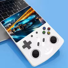 R40XX Retro Handheld Game Console Open-Source Built-in WIFI 1024*768 4.2 Inch IPS Screen Pocket Video Movie Player Boy's Gift
