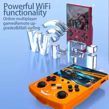 R40XX Retro Handheld Game Console Open-Source Built-in WIFI 1024*768 4.2 Inch IPS Screen Pocket Video Movie Player Boy's Gift